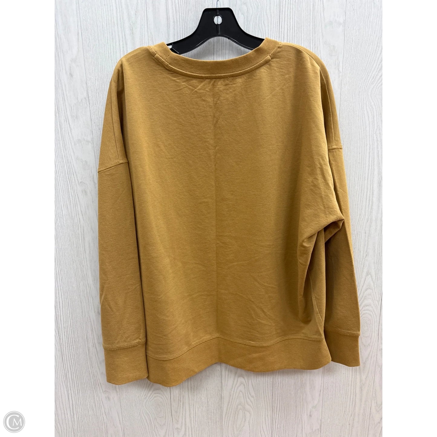 Top Long Sleeve By Maurices In Yellow, Size: Xl