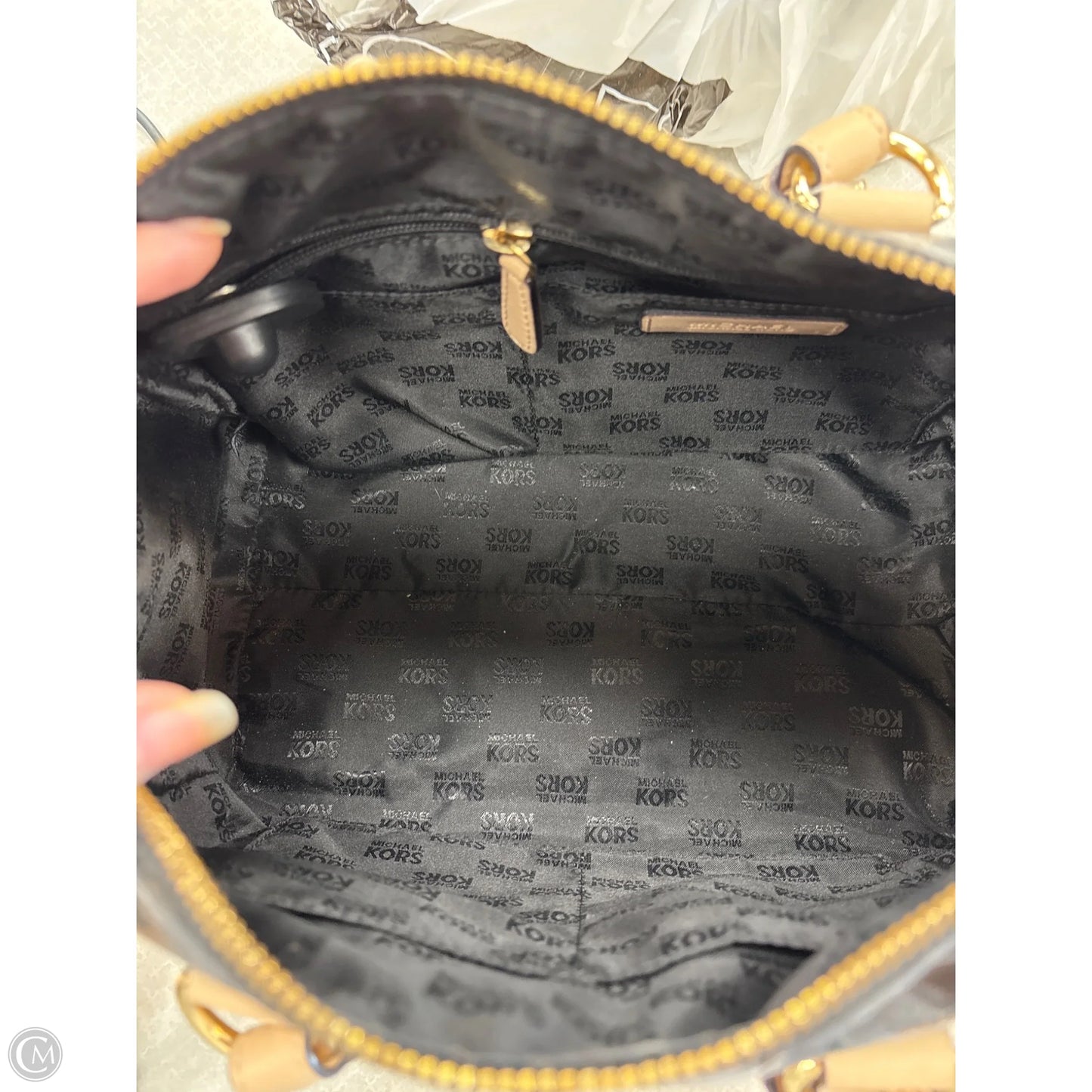 Handbag Designer By Michael Kors, Size: Large