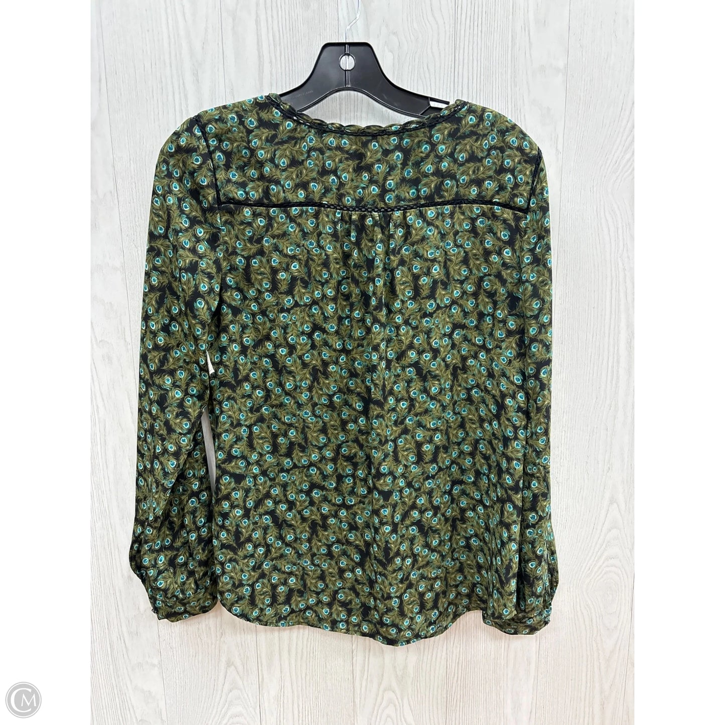 Top Long Sleeve By Talbots In Animal Print, Size: Xs