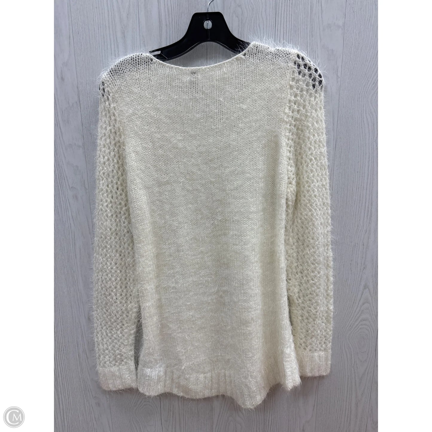Sweater By Vanity In White, Size: M