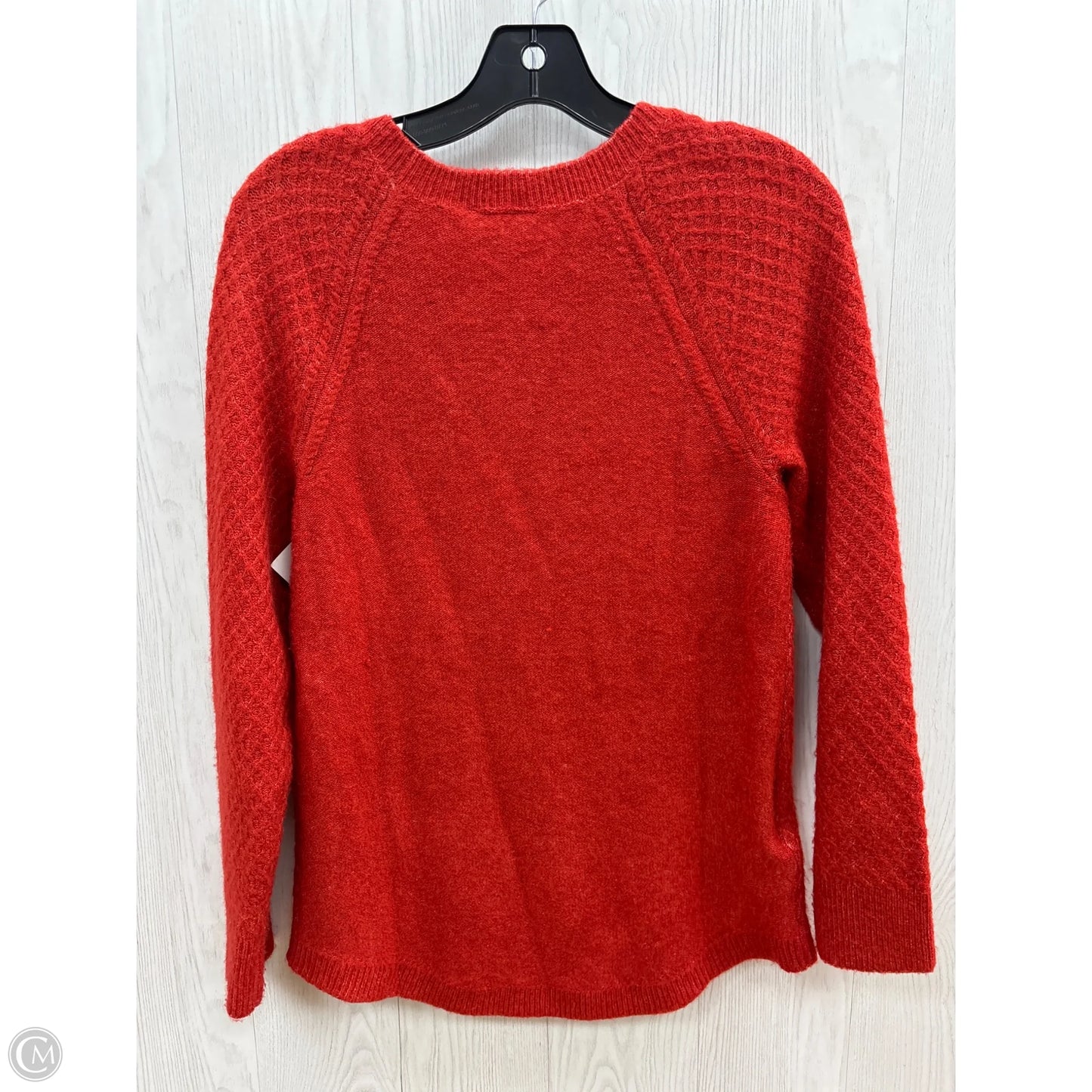 Sweater By Loft In Red, Size: Xs