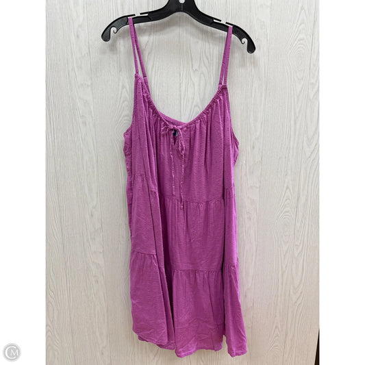 Dress Casual Short By Old Navy In Purple, Size: 2x