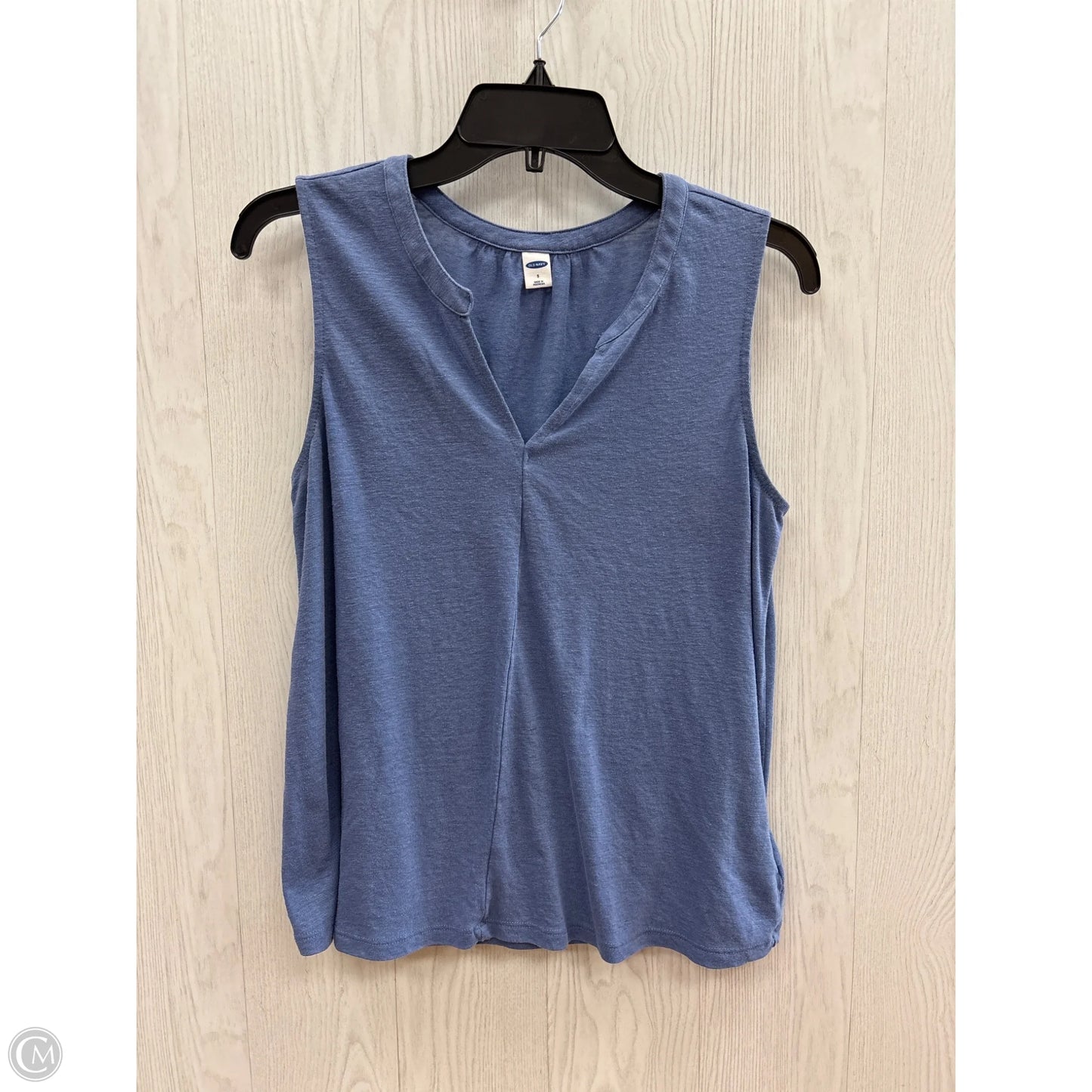 Top Sleeveless By Old Navy In Blue, Size: S