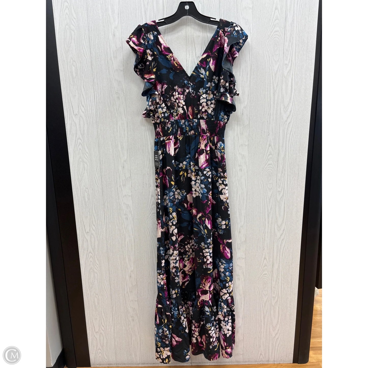 Dress Casual Maxi By Express In Floral Print, Size: S