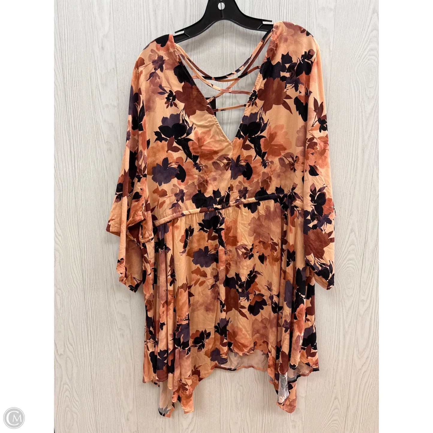 Swimwear Cover-up By Torrid In Floral Print, Size: 4x