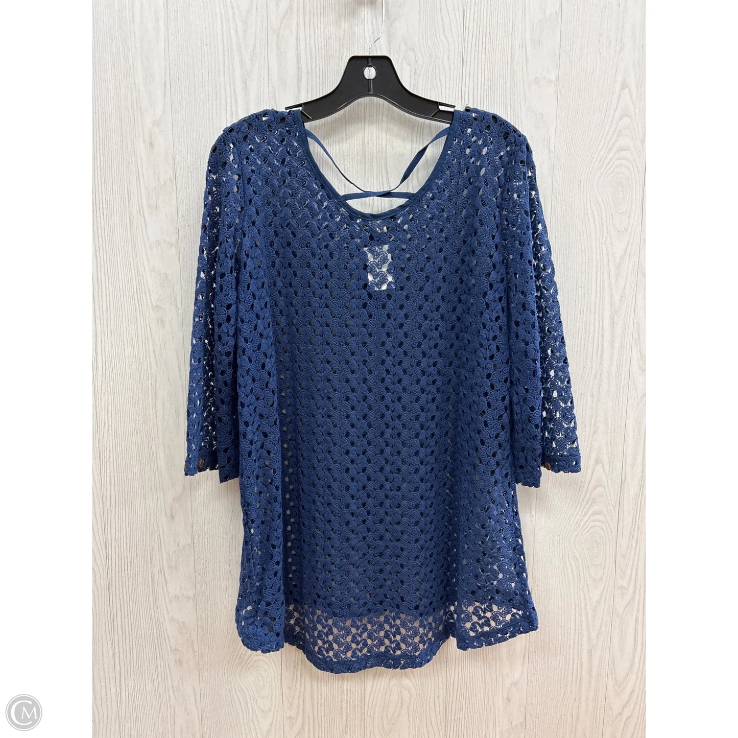 Swimwear Cover-up By Simply Noelle In Blue, Size: S