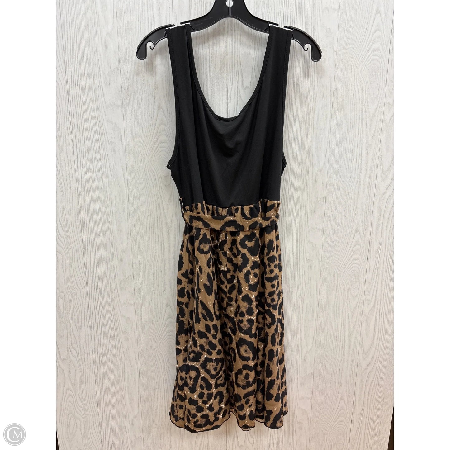 Dress Casual Short By Shein In Animal Print, Size: 3x