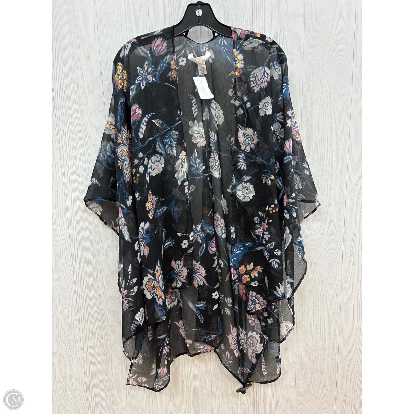 Kimono By Lc Lauren Conrad In Floral Print, Size: Osfm