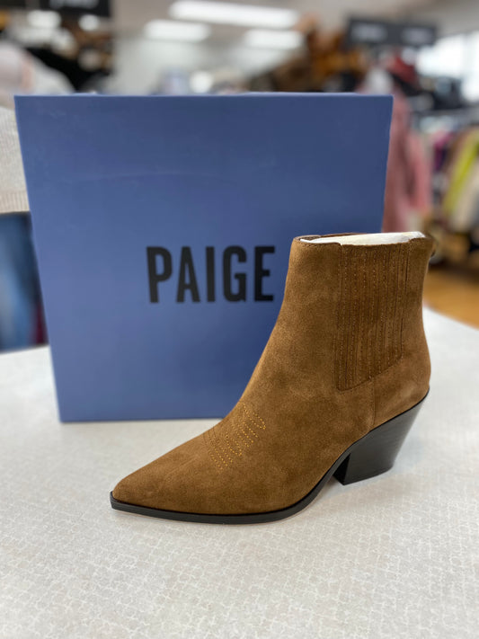 Boots Ankle Heels By Paige  Size: 9.5