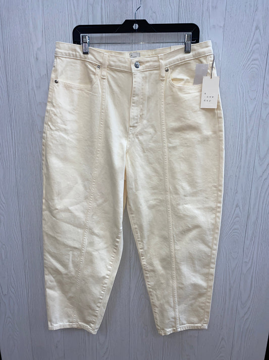Jeans Straight By A New Day  Size: 14