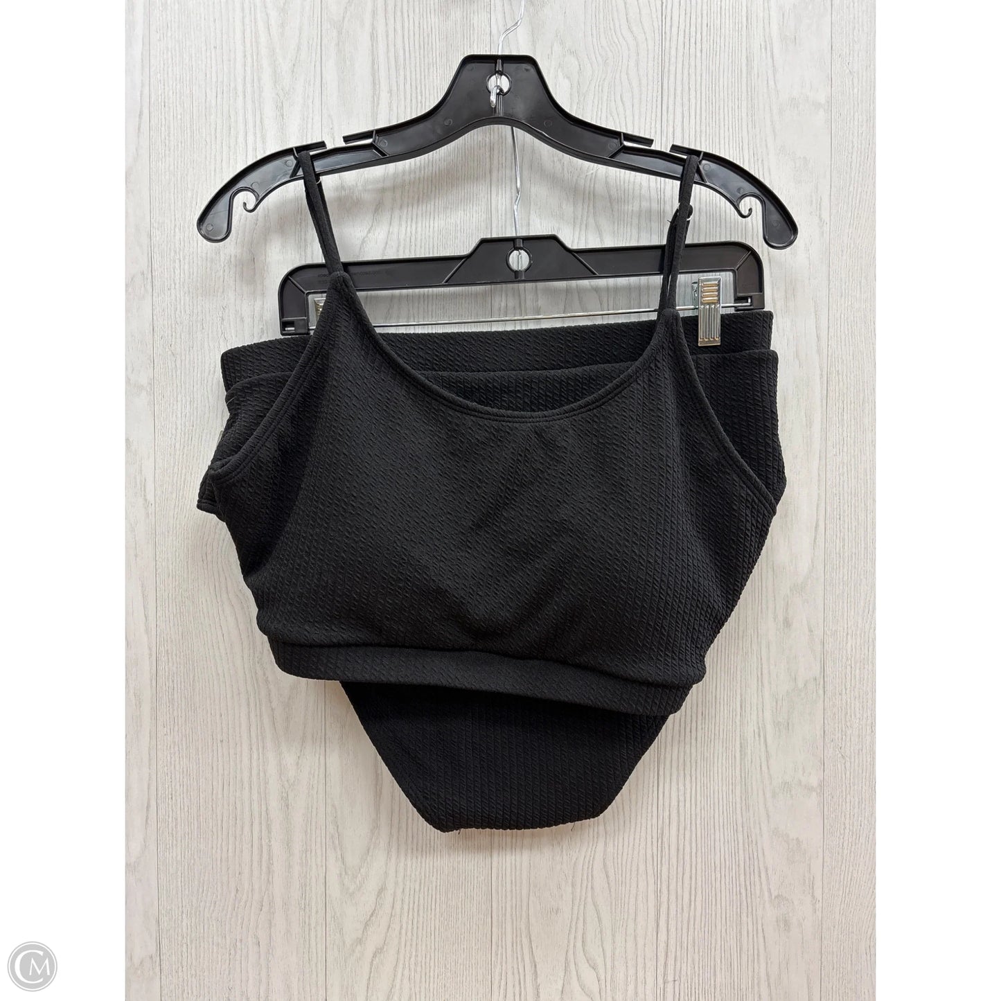 Swimsuit 2pc By Shein In Black, Size: 2x