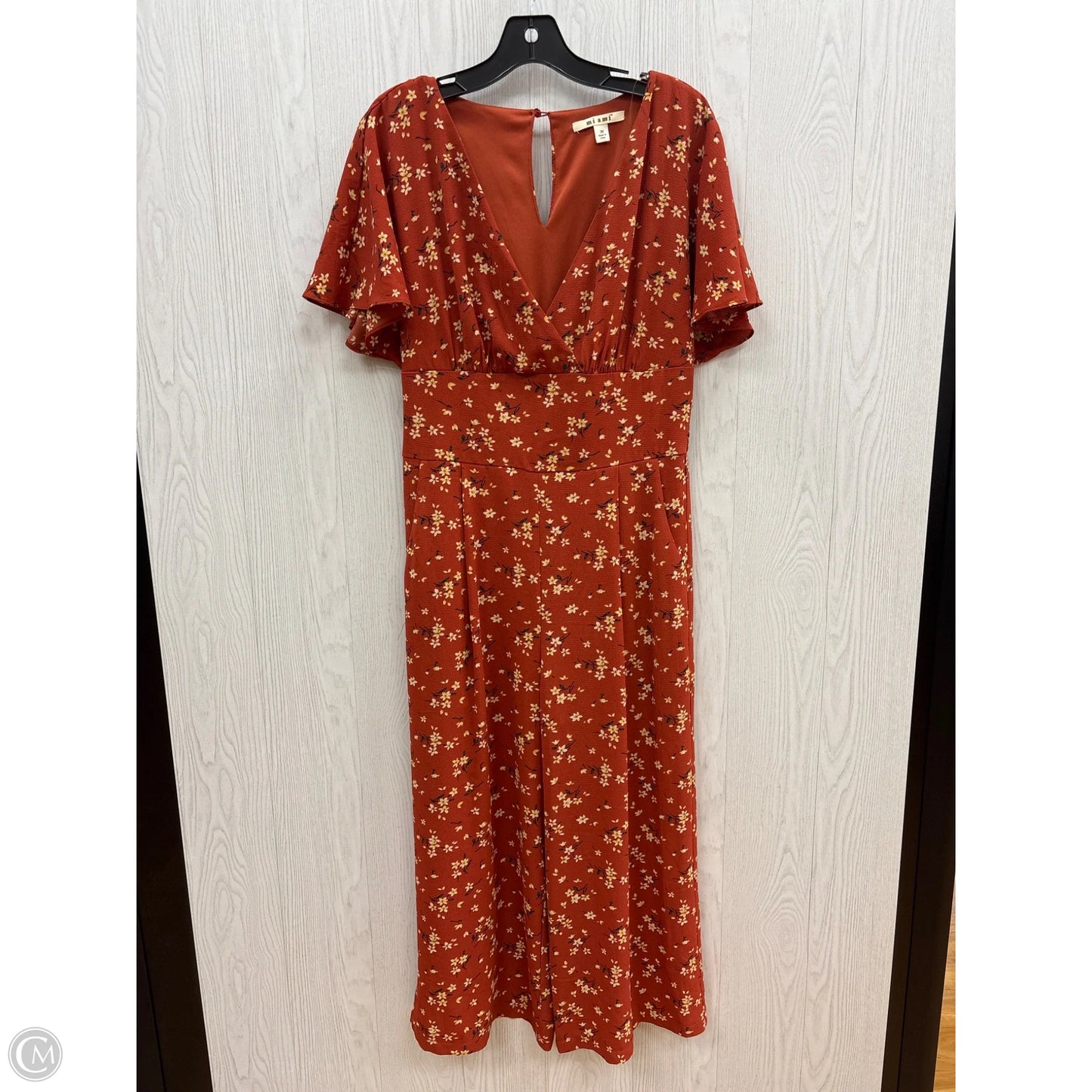 Jumpsuit By Mi Ami In Orange, Size: M
