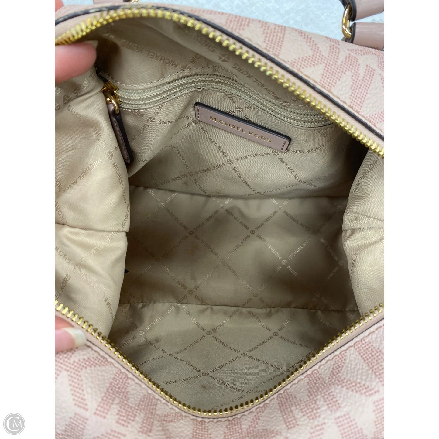 Handbag Designer By Michael Kors, Size: Medium