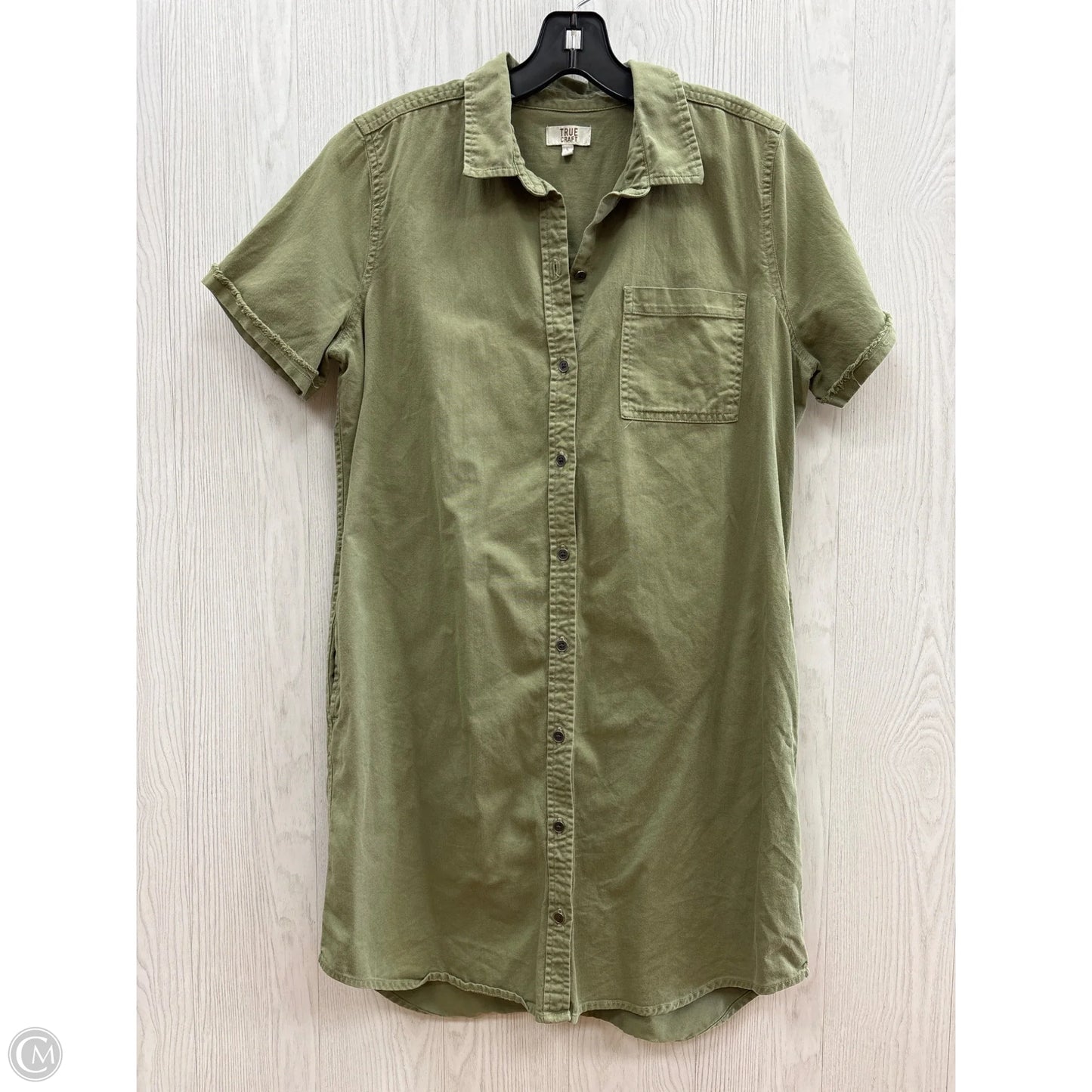 Dress Casual Short By True Craft In Green, Size: L