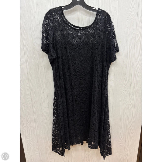 Dress Casual Short By Lane Bryant In Black, Size: 3x