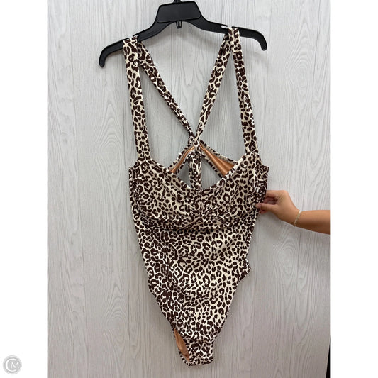 Swimsuit By J. Crew In Animal Print, Size: 24