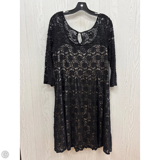 Dress Casual Short By Torrid In Black, Size: 1x
