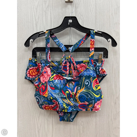Swimsuit 2pc By Shein In Multi-colored, Size: L