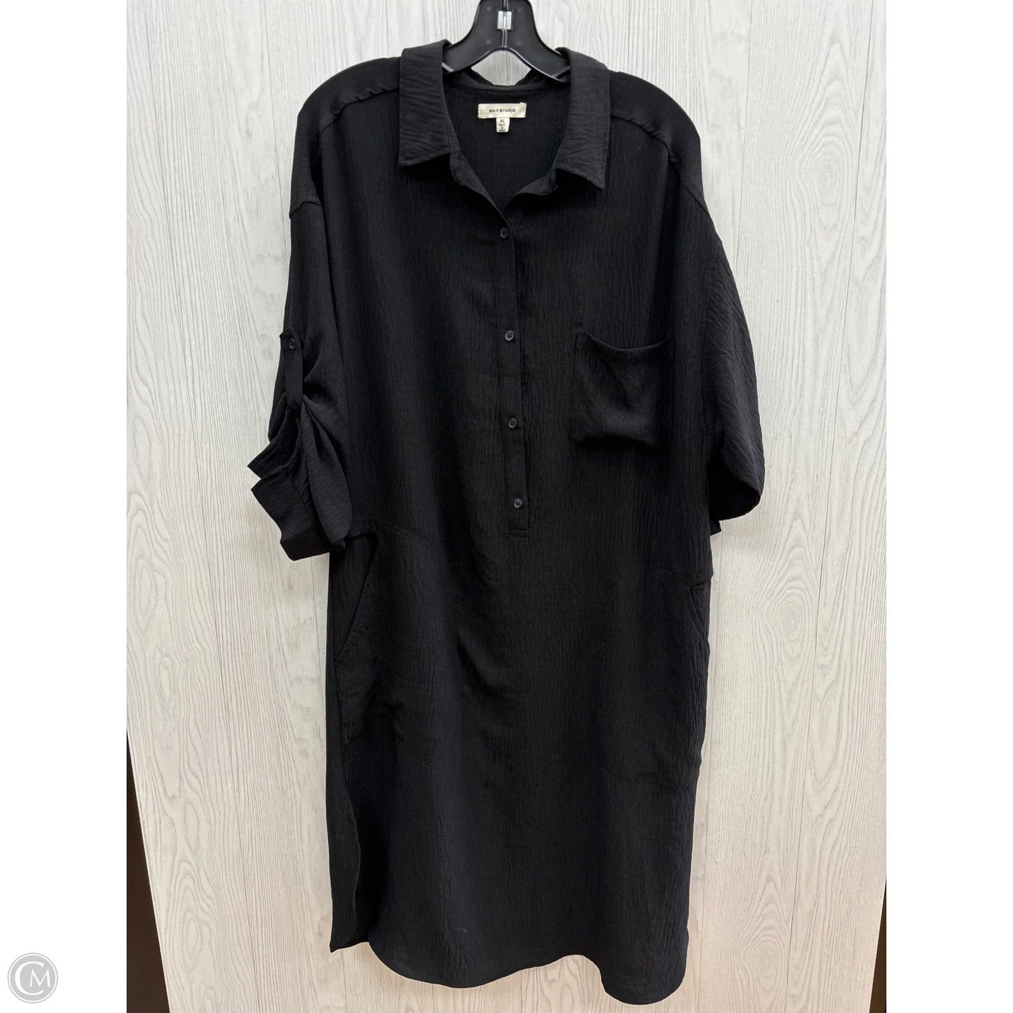 Dress Casual Maxi By Max Studio In Black, Size: Xl