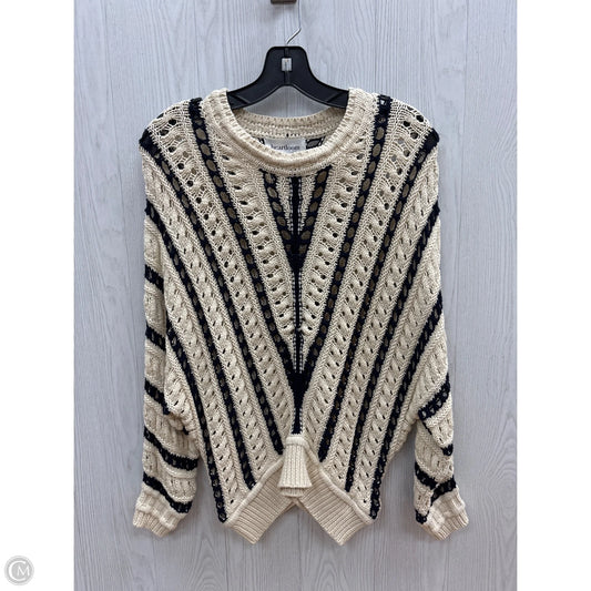 Sweater By Clothes Mentor In Cream, Size: S
