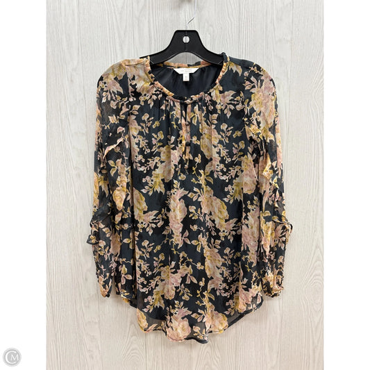 Top Long Sleeve By Lc Lauren Conrad In Blue & Pink, Size: Xs