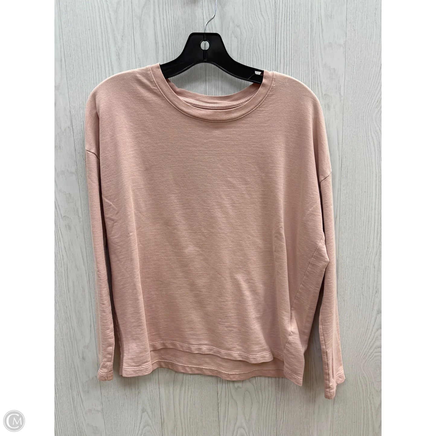 Top Long Sleeve By Madewell In Pink, Size: S