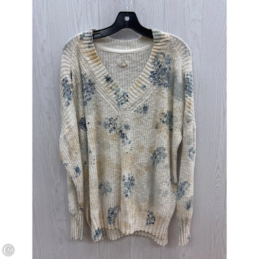 Sweater By Pilcro In Cream, Size: Xs