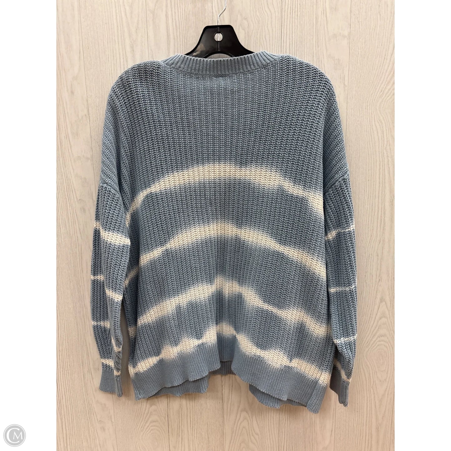 Sweater By Sew In Love In Blue & White, Size: S