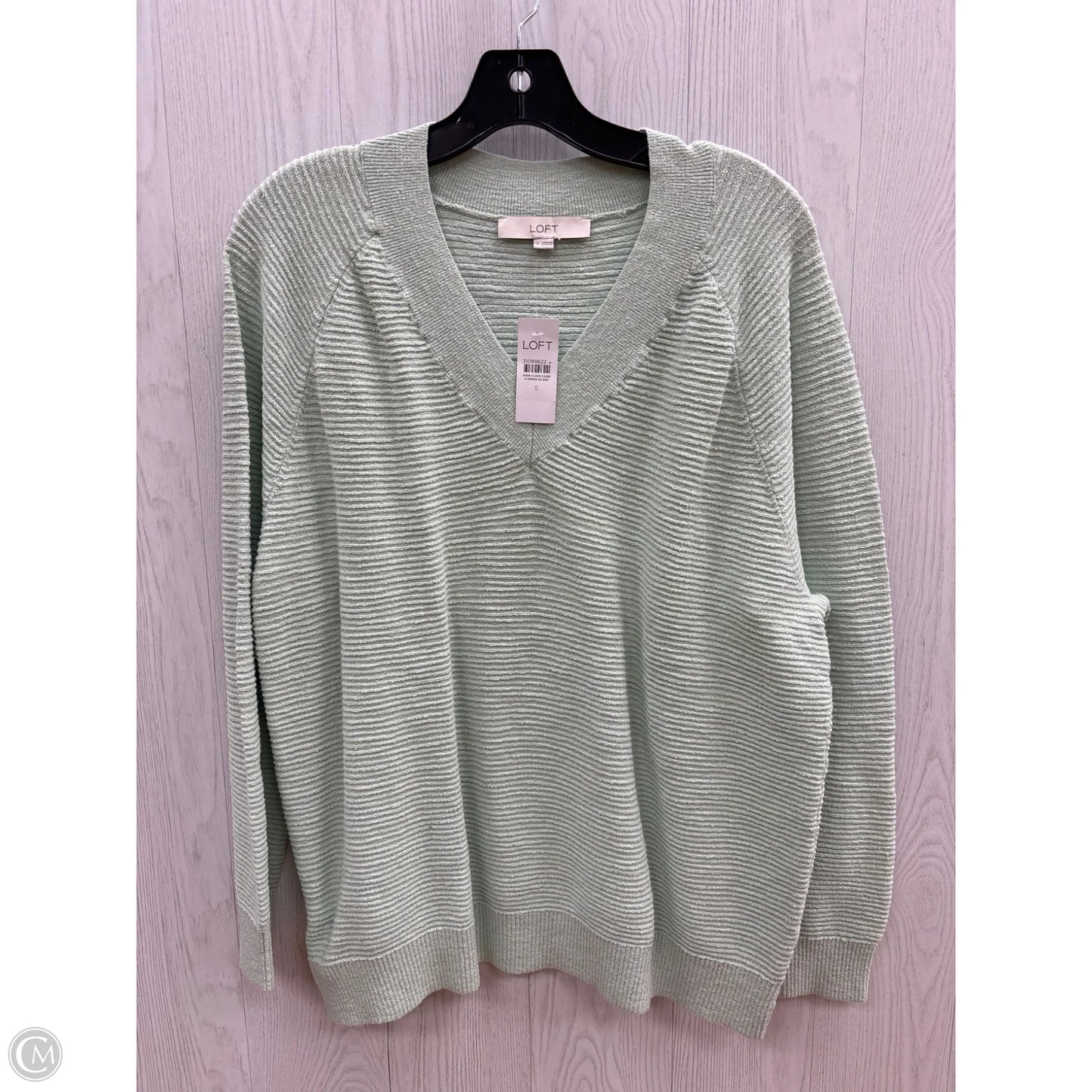 Sweater By Loft In Green, Size: S