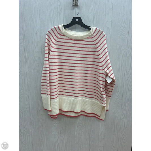 Sweater By A New Day In Striped Pattern, Size: L