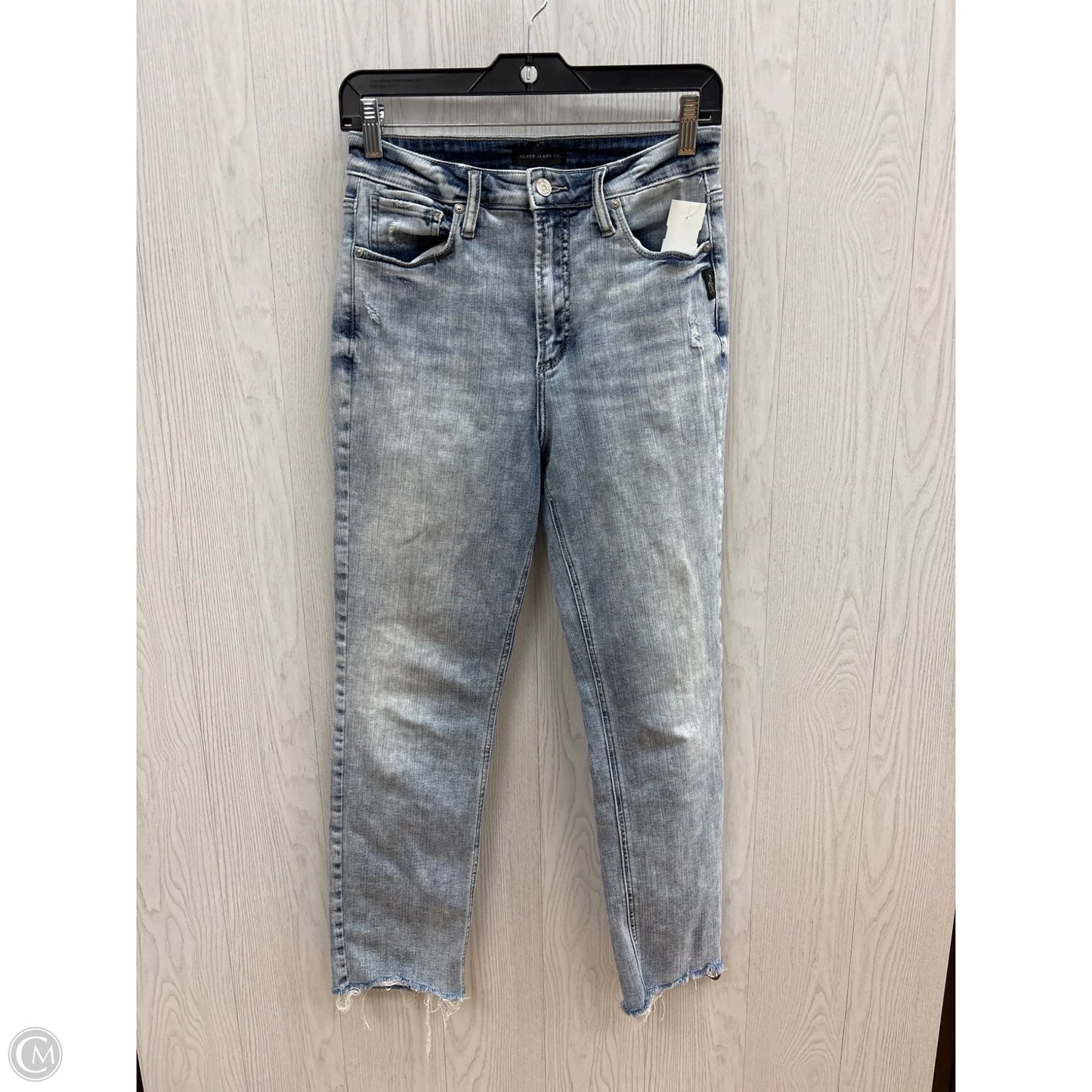 Jeans Straight By Silver In Blue Denim, Size: 6