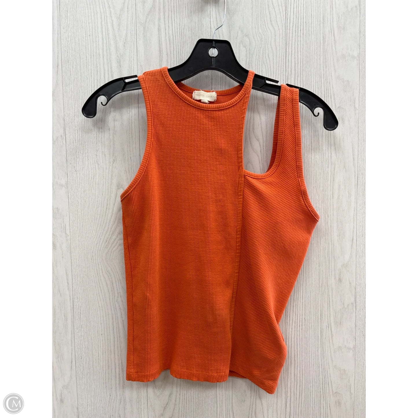 Top Sleeveless By Clothes Mentor In Orange, Size: L