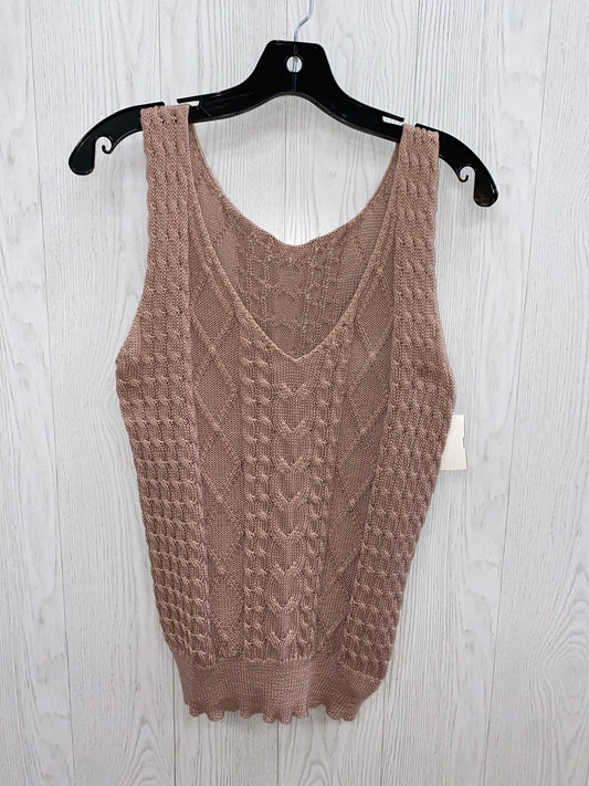 Mauve Vest Sweater Clothes Mentor, Size M