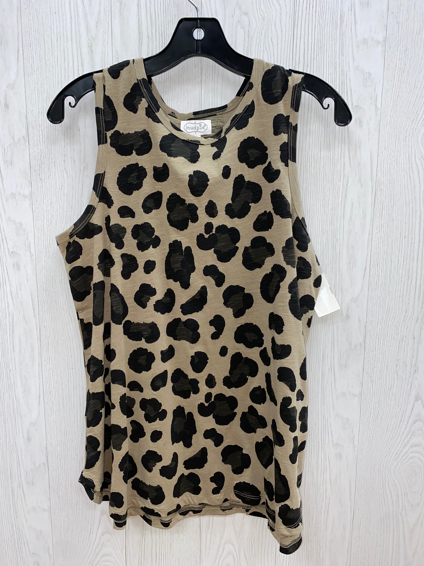 Animal Print Top Sleeveless Mudpie, Size S