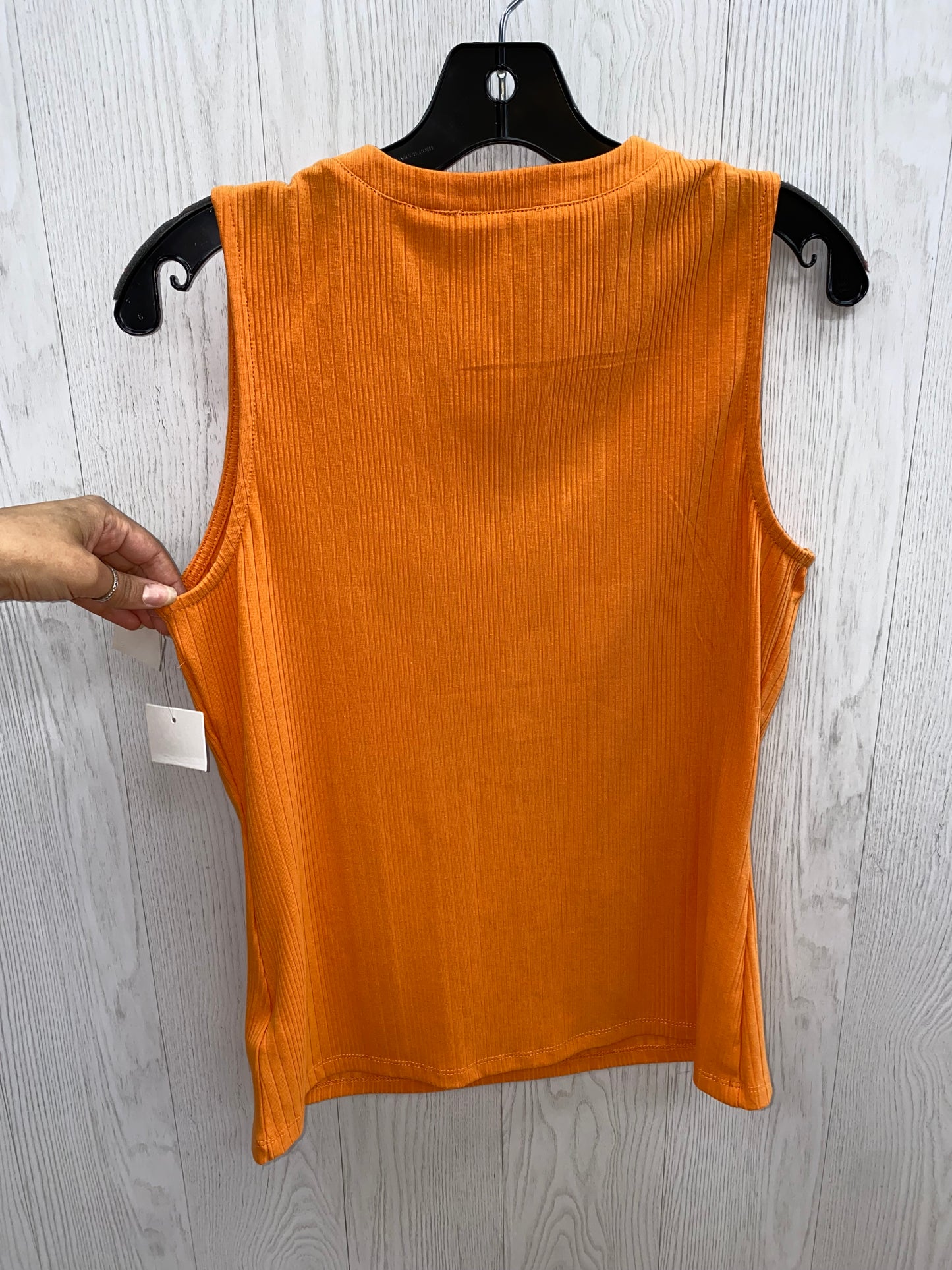 Orange Top Sleeveless 89th And Madison, Size M