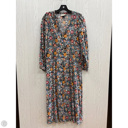 Dress Casual Maxi By Universal Thread In Floral Print, Size: S