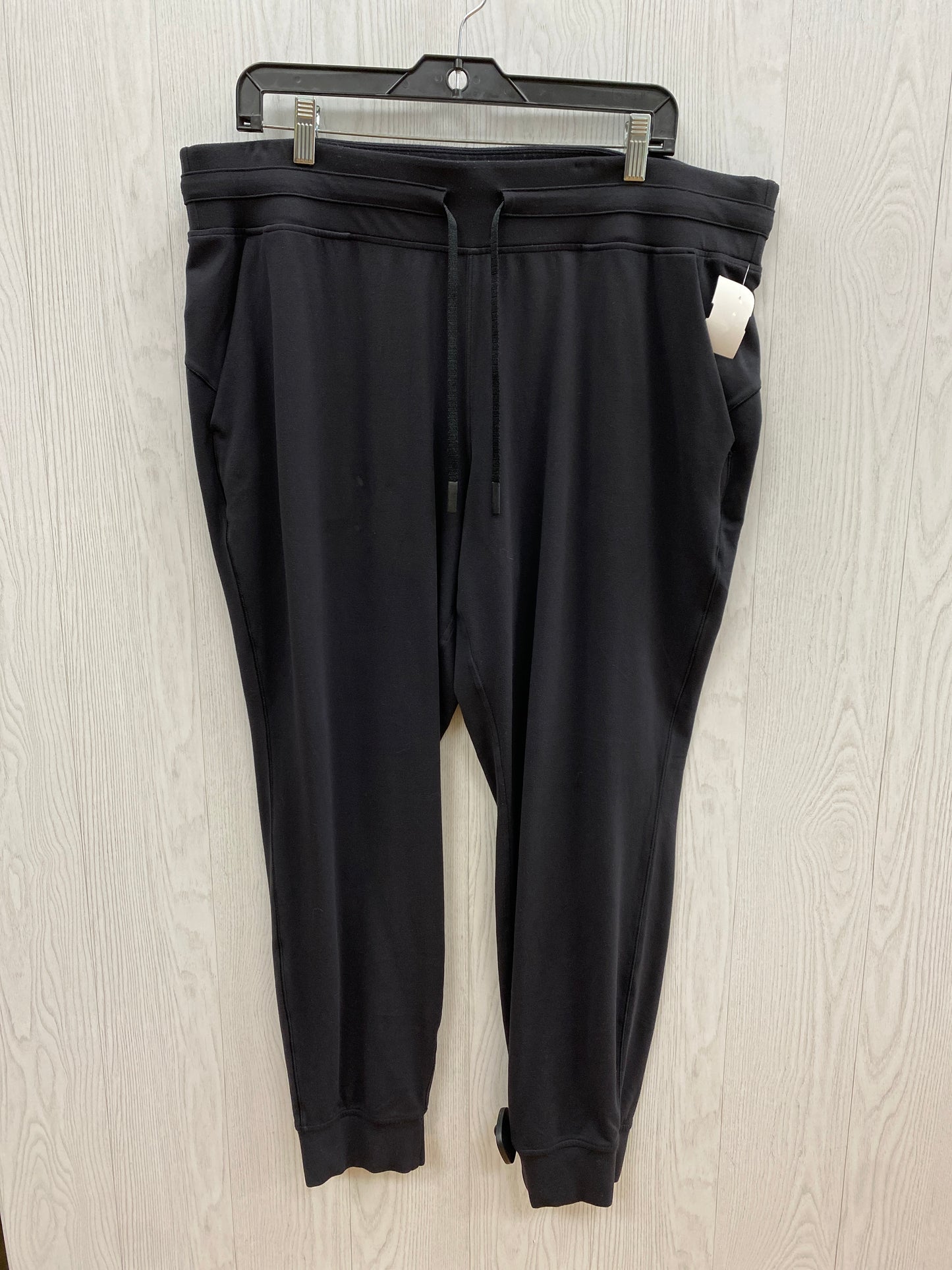 Athletic Pants By Lululemon In Black, Size: 18