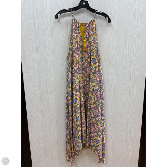 Dress Casual Midi By Mlle Gabrielle In Multi-colored, Size: L