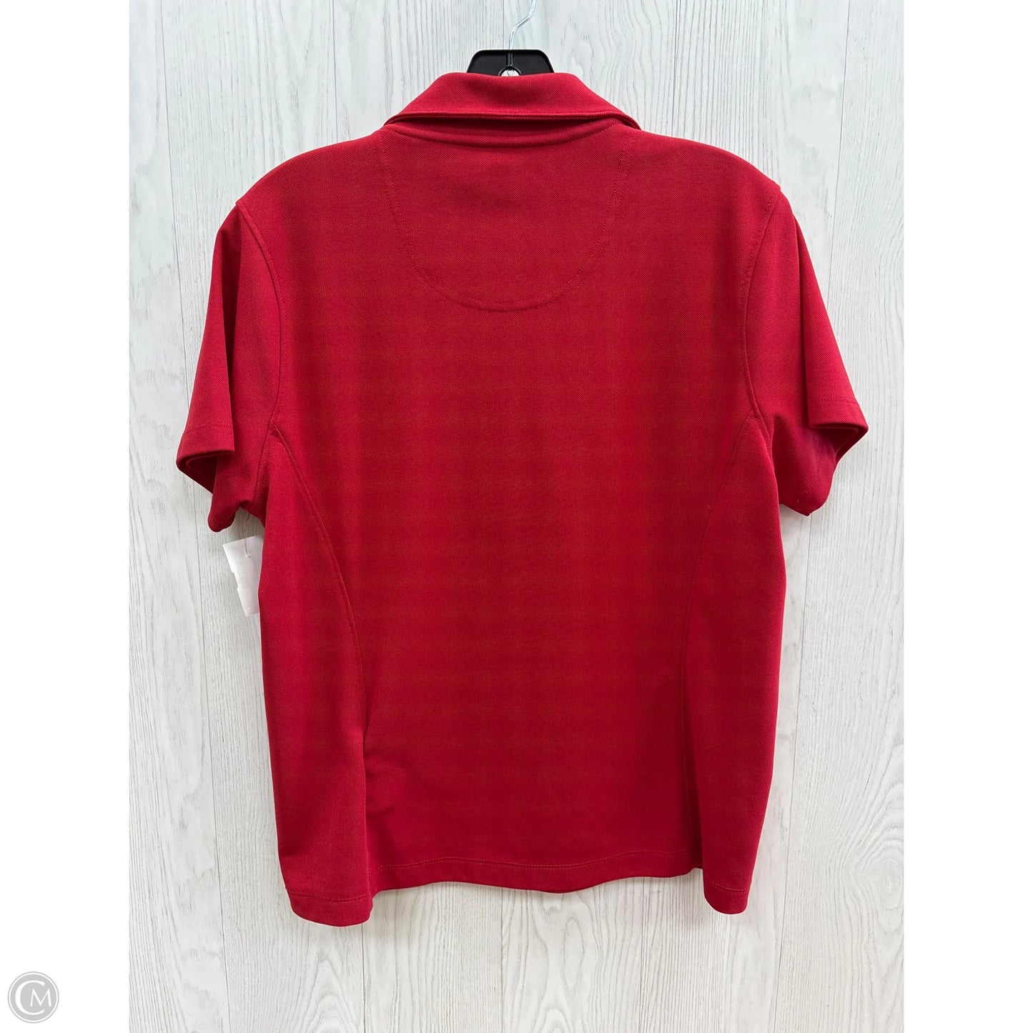 Top Short Sleeve By Clothes Mentor In Red, Size: L
