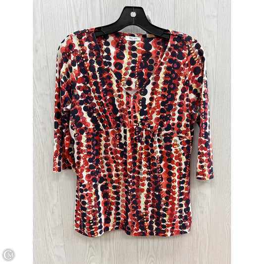 Top Short Sleeve Basic By Liz And Co In Multi-colored, Size: Mp