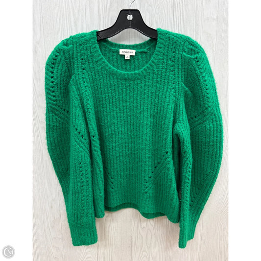 Sweater By Sugar Lips In Green, Size: S