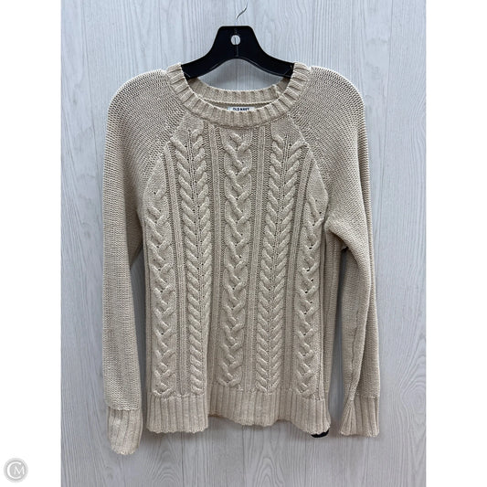Sweater By Old Navy In Tan, Size: M
