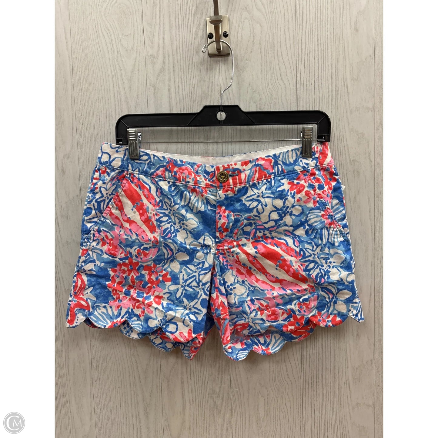 Shorts Designer By Lilly Pulitzer In Blue, Size: 2