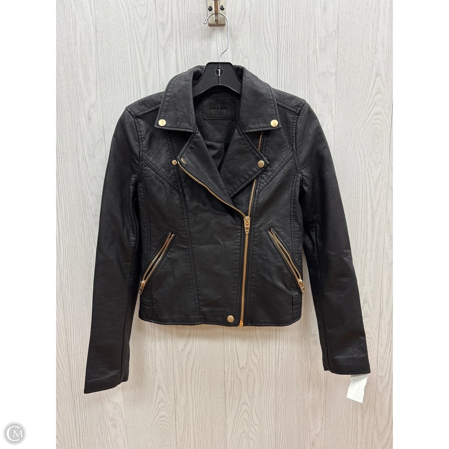 Jacket Leather By Blanknyc In Black, Size: Xs