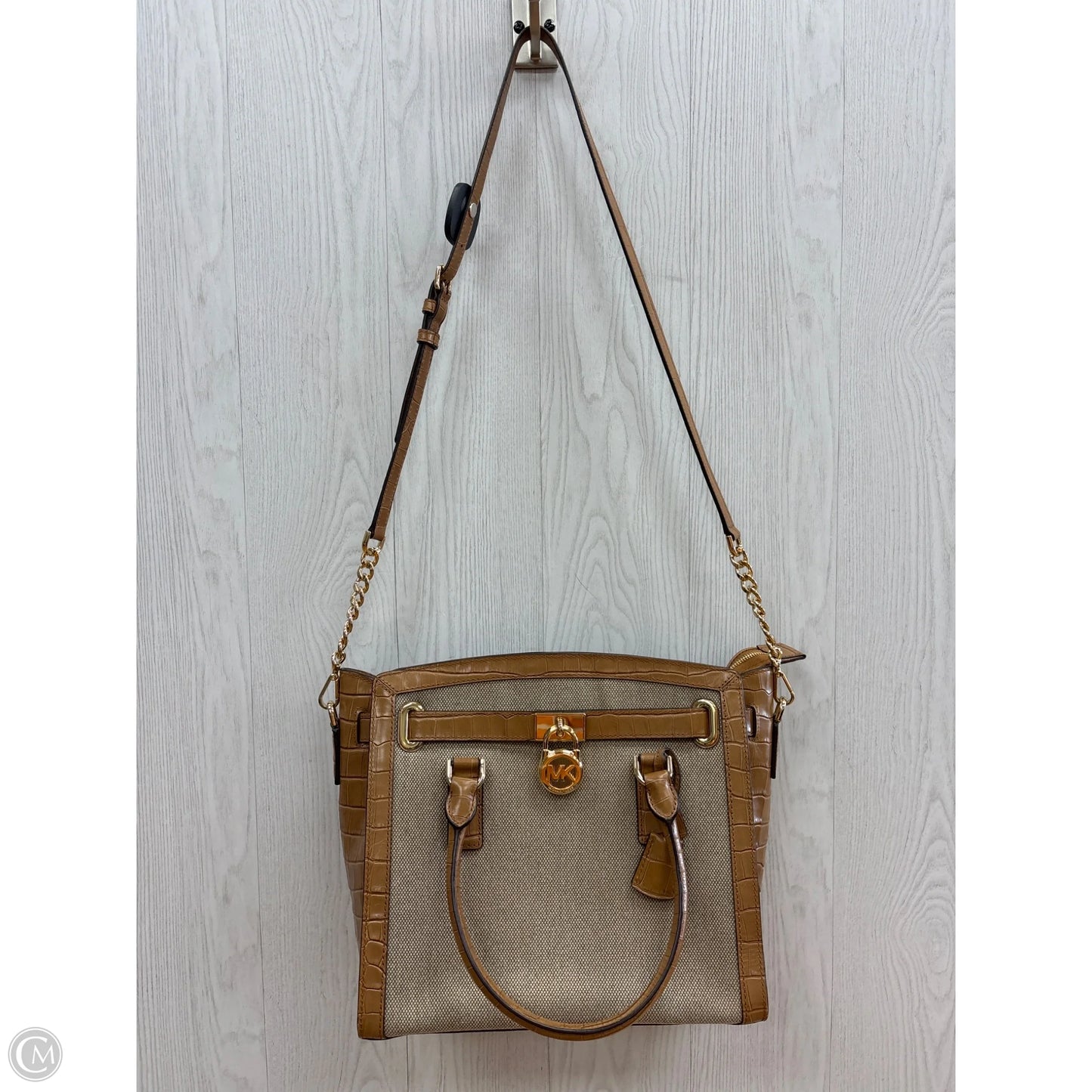 Handbag Designer By Michael Kors, Size: Large