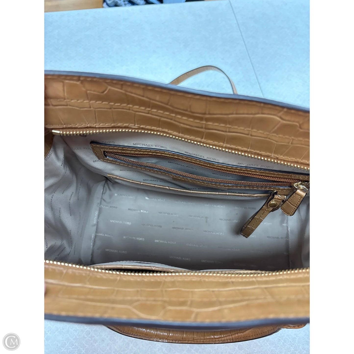 Handbag Designer By Michael Kors, Size: Large