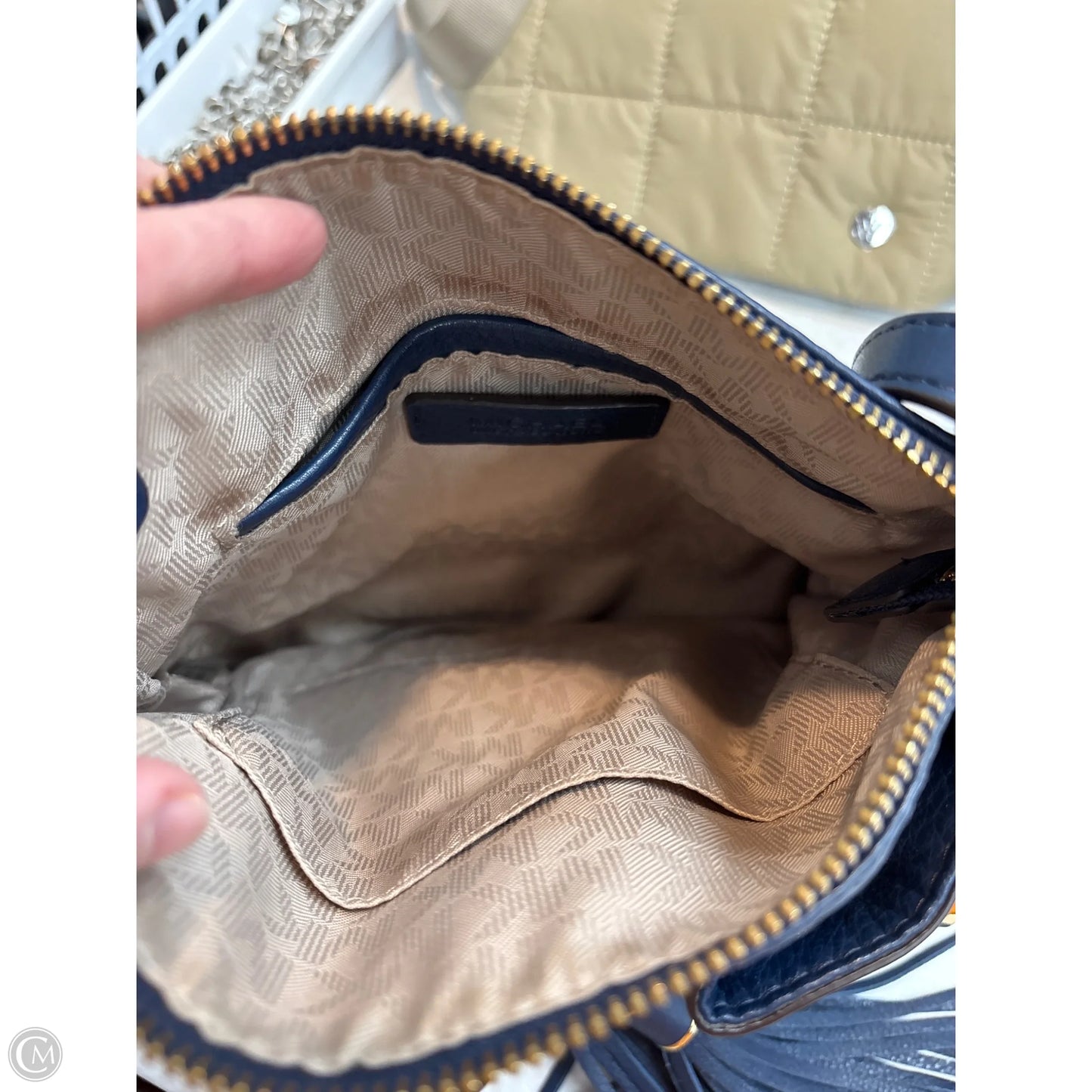 Crossbody Designer By Michael Kors, Size: Large