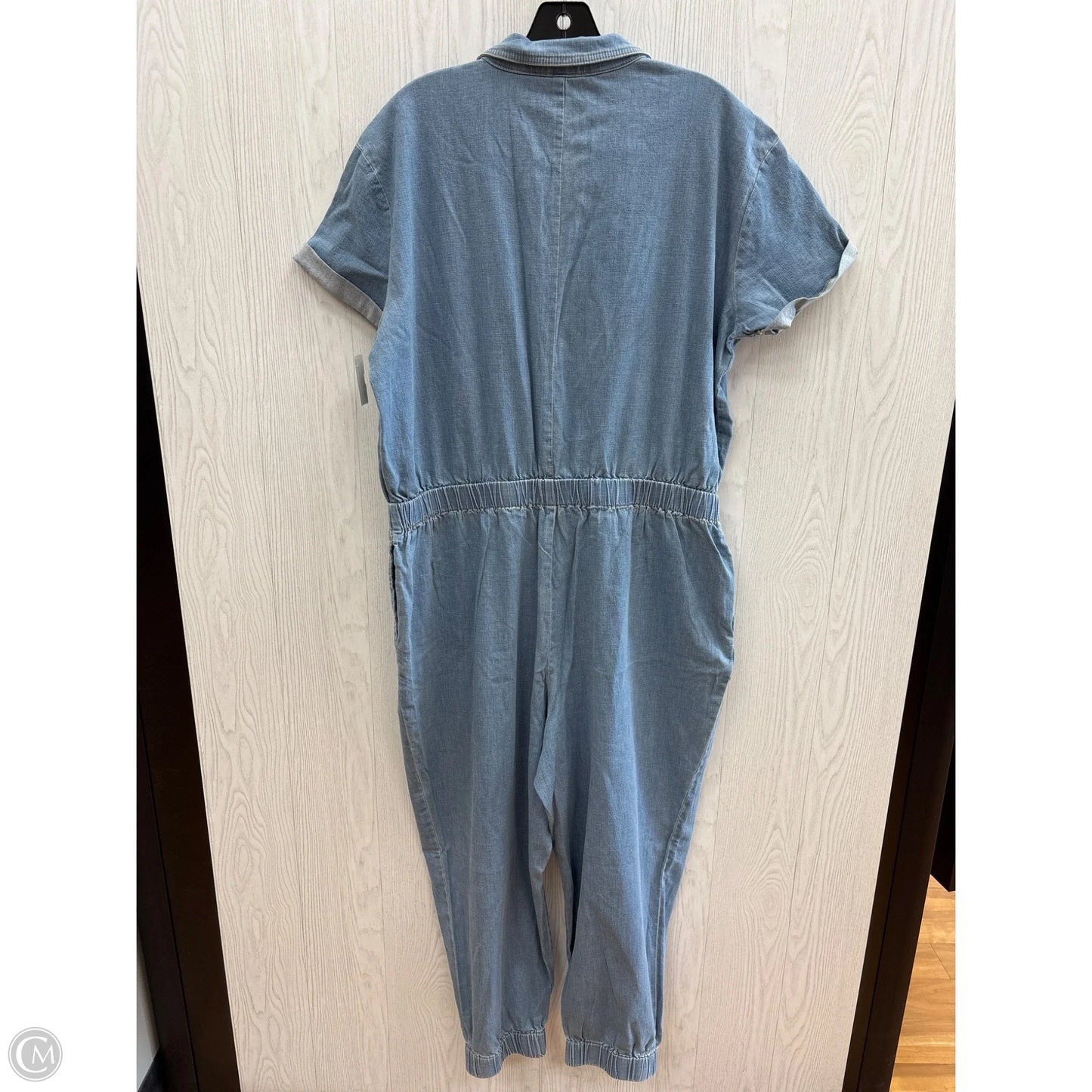 Jumpsuit By No Boundaries In Blue Denim, Size: 2x