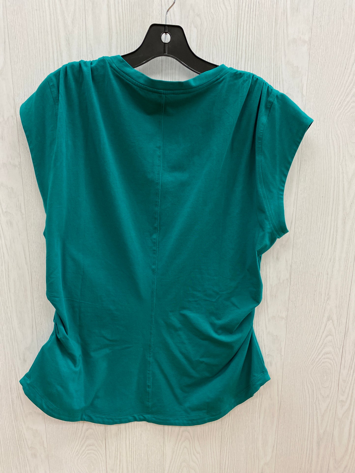 Athletic Top Short Sleeve By Athleta In Teal, Size: Xl