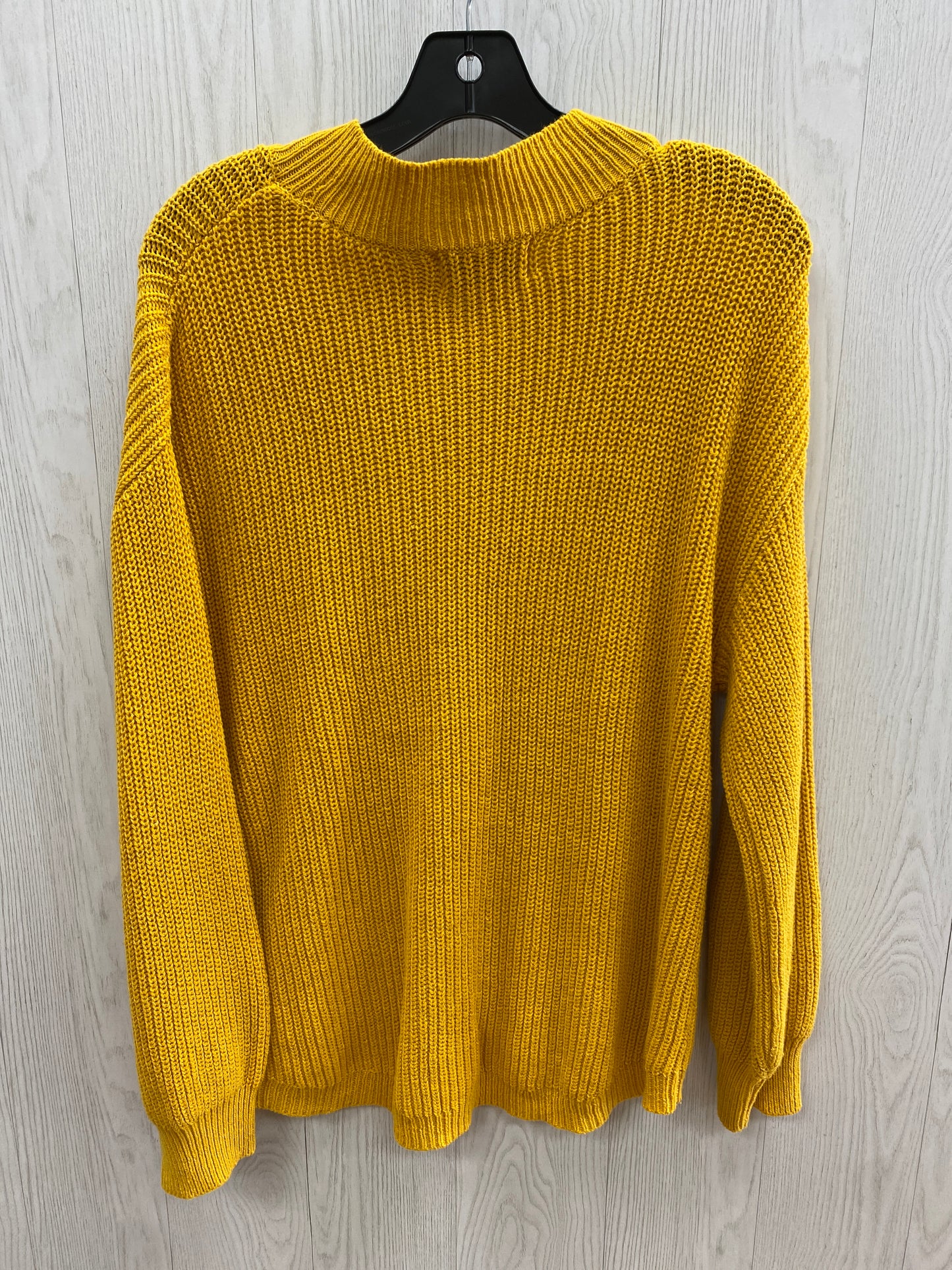 Sweater By Old Navy In Yellow, Size: L